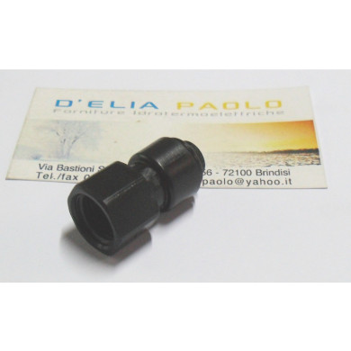 RACCORDO DIRITTO F 1/4 X 8 MM