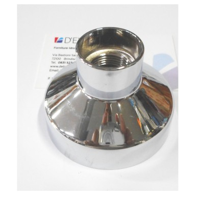 COPRIVITONE CROMATO FILETTO 21X19 BORBO MM 18