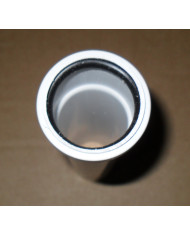 CANOTTO PROLUNGATO DRITTO 26 CM BIANCO DA 40 MM