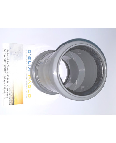 MANICOTTO DOPPIO INNESTO DA 90 MM GABBAPLAST