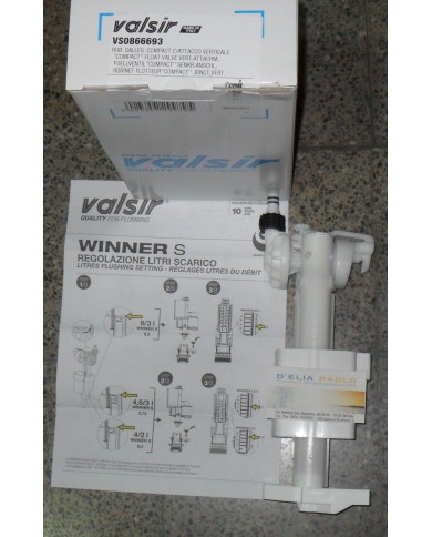 RUBINETTO GALLEGGIANTE VALSIR TROPEA CUBIC WINNER