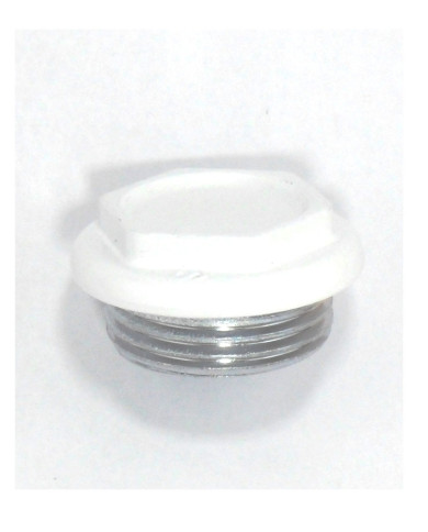 TAPPO RADIATORE ALLUMINIO 1 SX BIANCO