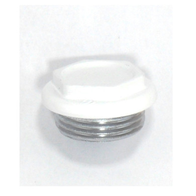 TAPPO RADIATORE ALLUMINIO 1 SX BIANCO