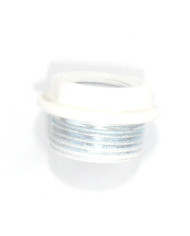 RIDUZIONE RADIATORE ALLUMINIO 1 X 1/4 SX BIANCO