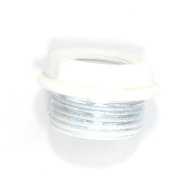RIDUZIONE RADIATORE ALLUMINIO 1 X 1/2 DX BIANCO
