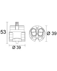 CARTUCCIA N 166 IDEAL STANDARD ALFIERE MM39X53H