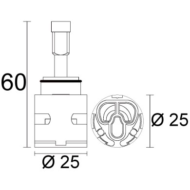 CARTUCCIA N 179 ZAZZERI MODO MM25X60H