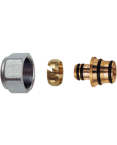 KIT OGIVE FAR CON DADO CROMATO 20 X 2.5 ALUPEX