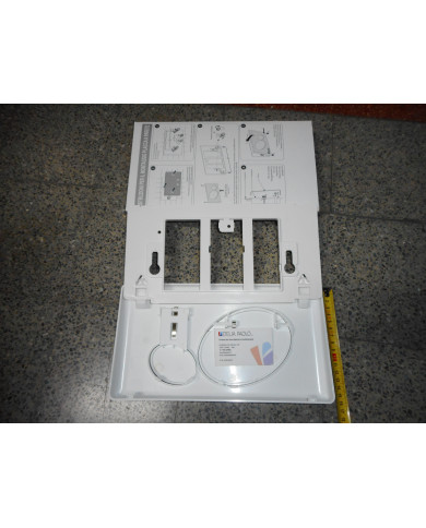 PLACCA BIANCA 2 PULSANTI ECOWAVE NUPIGECO