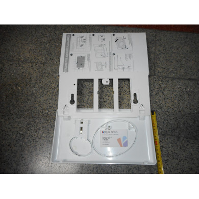 PLACCA BIANCA 2 PULSANTI ECOWAVE NUPIGECO