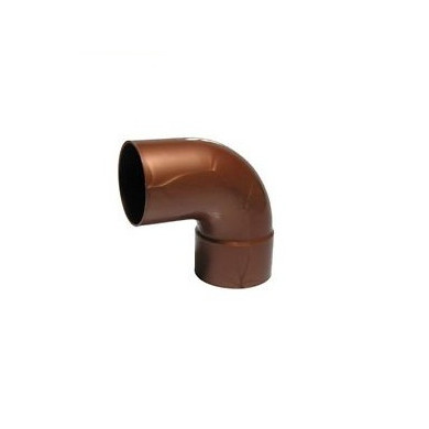 CURVA  IN PP COLOR RAME ROSSO 80   90 °