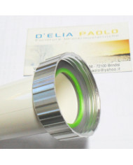 TUBO JOLLIFLEX 11/4 X 32 - 40 MM GHIERA CROMATA