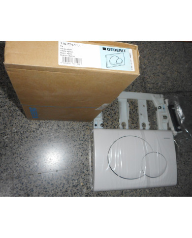 PLACCA GEBERIT BIANCA MODELLO BETA ORIGINALE