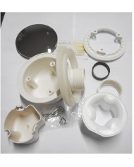 PILETTA DOCCIA 90-120  CON PIATTELLO CROMATO LUSSO