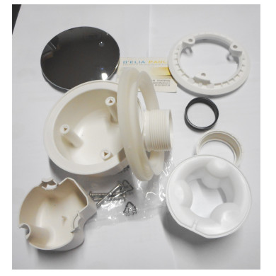 PILETTA DOCCIA 90-120  CON PIATTELLO CROMATO LUSSO