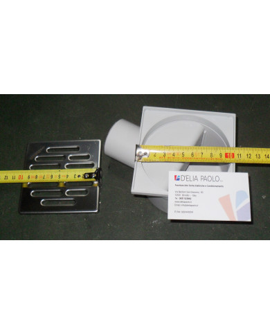 CHIUSINO SIFONATO 10.5 X 10.5 DA 50 LATERALE INOX