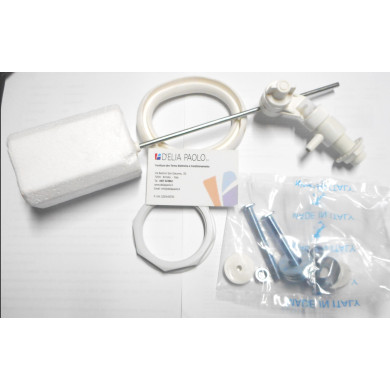 BATTERIA PNEOMATICA CON GALLEGGIANTE  E FISSAGGIO