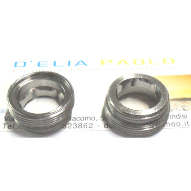 RIDUZIONE 24X1 M  -  22X1 M   IN OTTONE CROMATO