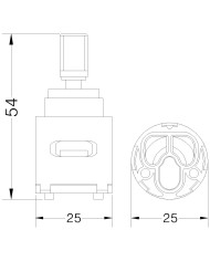 CARTUCCIA N 219 BANDINI MM25X54H