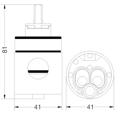 CARTUCCIA N 197 SAVIL MM41X81H