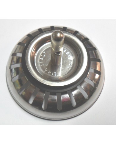 CESTELLO INOX DIAMETRO 83 X H 57 LIRA