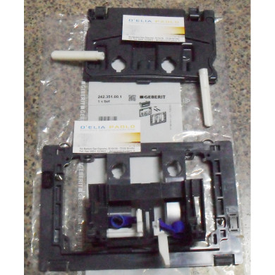 ADATTATORE PLACCA SIGMA 01 SU CASSETTA UNICA 04-10