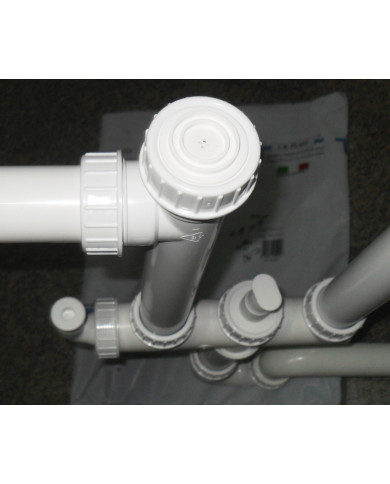 SIFONE AUTOPULENTE SALVASPAZIO 2 VIE 11/2 LBPLAST