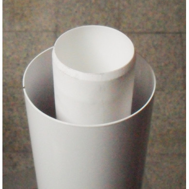 TUBO CON FINALE 60/100 PPS 0.75 CM