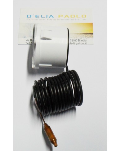 TERMOMETRO CAPILLARE FRONTALE CIRCOLARE DA 42 MM