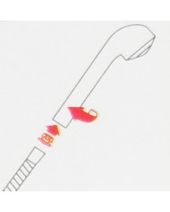 REGOLATORE DI PORTATA NEOPERL ARANCIONE DA 9 L/MI