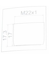 AERATORE NEOPERL HONEYCOMB ECONOM.  FEMMINA 22X1