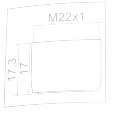 AERATORE NEOPERL HONEYCOMB ECONOM.  FEMMINA 22X1