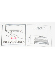 AERATORE NEOPERL CACHE CASCADE SLC MASCHIO 24X1