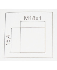 AERATORE PERLATOR  HONEYCOMB TT MASCHIO 18X1