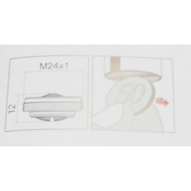 AERATORE PERLATOR  COIN SLOT MASCHIO 24X1