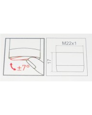 AERATORE PERLATOR  SSL SNODO INTERNO FEMMINA 22X1