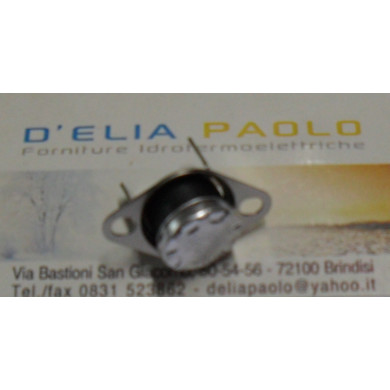 TERMOSTATO BIMETALLICO APRE A 105 ° CHIUDE A 90°C