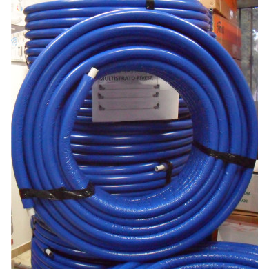 ROTOLO PREISOLATO BLU 16 X 2 PEXB-AL-PEXB