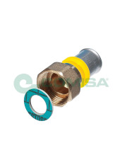 RACCORDO GAS TENUTA PIANA 1/2 FEMMIMA 16 X 2