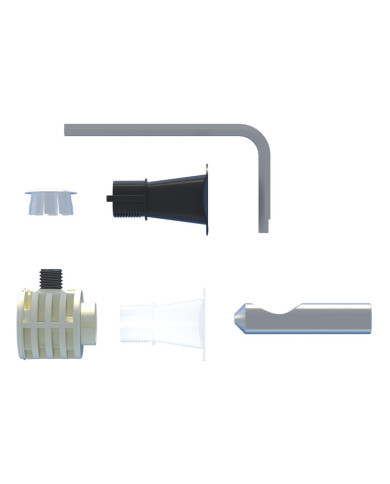FISCHER KIT FISSAGGIO NASCOSTO  SOSPESI LATERALE