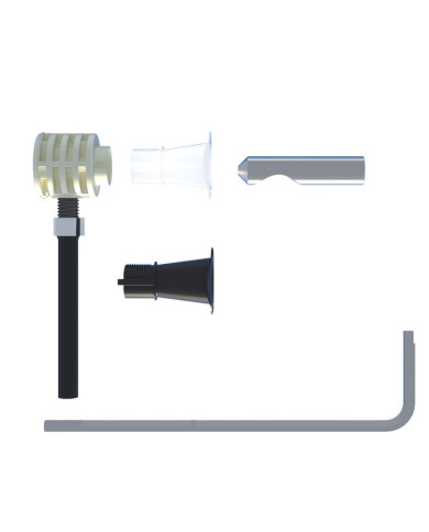 FISCHER KIT FISSAGGIO NASCOSTO  SOSPESI DA SOTTO