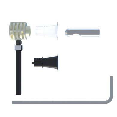 FISCHER KIT FISSAGGIO NASCOSTO  SOSPESI DA SOTTO