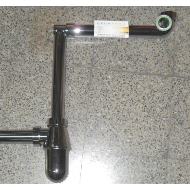 KIT SALVASPAZIO PER SIFONE CROMATO DA  11/4  - 32
