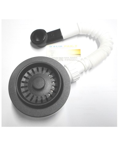 PILETTA LAVELLO CTP ROTONDO MINERAL ANTRACITE