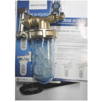 DOSATORE POLIFOSFATO  DOX  360°    1/2 X 1/2