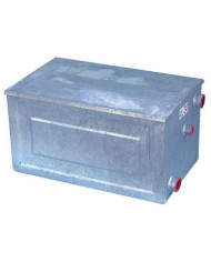 VASCHETTA ZINCATA APERTA  30 L T