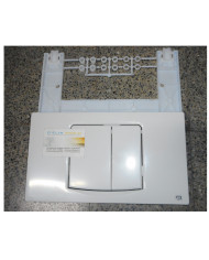 PLACCA PIATTA 2 PULSANTI SMILE  PER CASS. FUSION