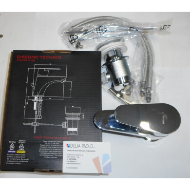 MISCELATORE MONTREAL LAVABO CON SCARICO 1 1/4