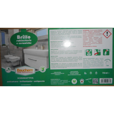 DETENGENTE ANTICALCARE BRILLANTANTE BRILLO RUBINET