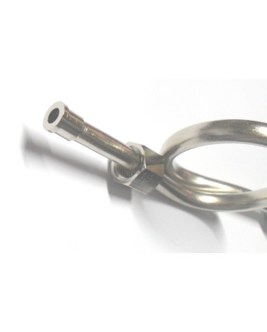 RICCIO AMMORTIZZATORE RAME NICHELATO  1/4